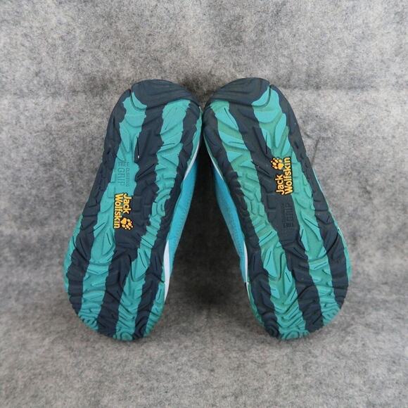 Jack Wolfskin Shoe Kids 2 Athletic Casual Trainer Blue Tree Climbing Grip Active - Picture 11 of 14